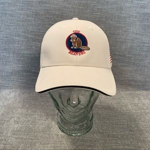 The Beavers Baseball Cap Hat Tan Adjustable One Size 2015 We Build America